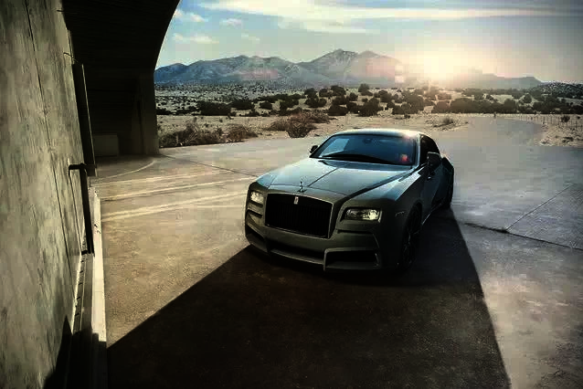 Rolls-Royce Wraith/Dawn Upgrade SF Style Wide Body Kit Front Bumper Rear Bumper Side Skirt Spoiler Front and Rear Fender Widening
