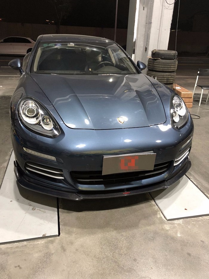 Porsche Panamera 970.2 Upgrade Carbon Fiber Body Kit Front Lip Side Skirt Diffuser