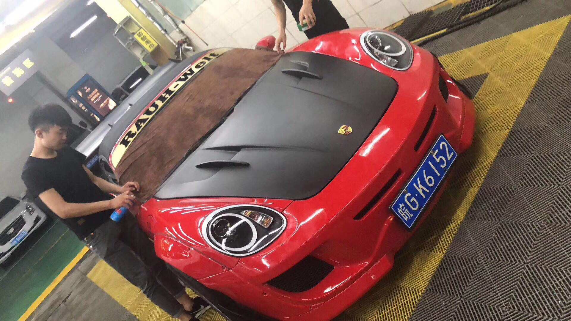 Porsche 987 Upgrade RB Style Wide Body Kit Front Bumper Rear Bumper ...