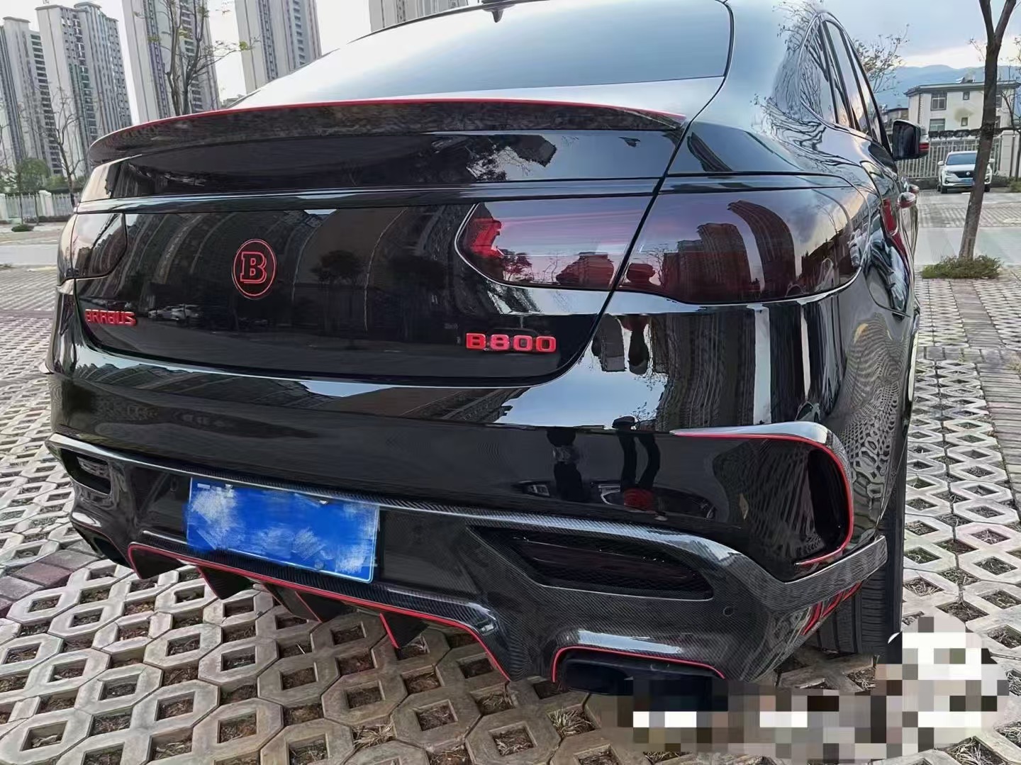 Mercedes-Benz W166 GLE Coupe Upgrade BBS Body Kit Front Bumper Front ...