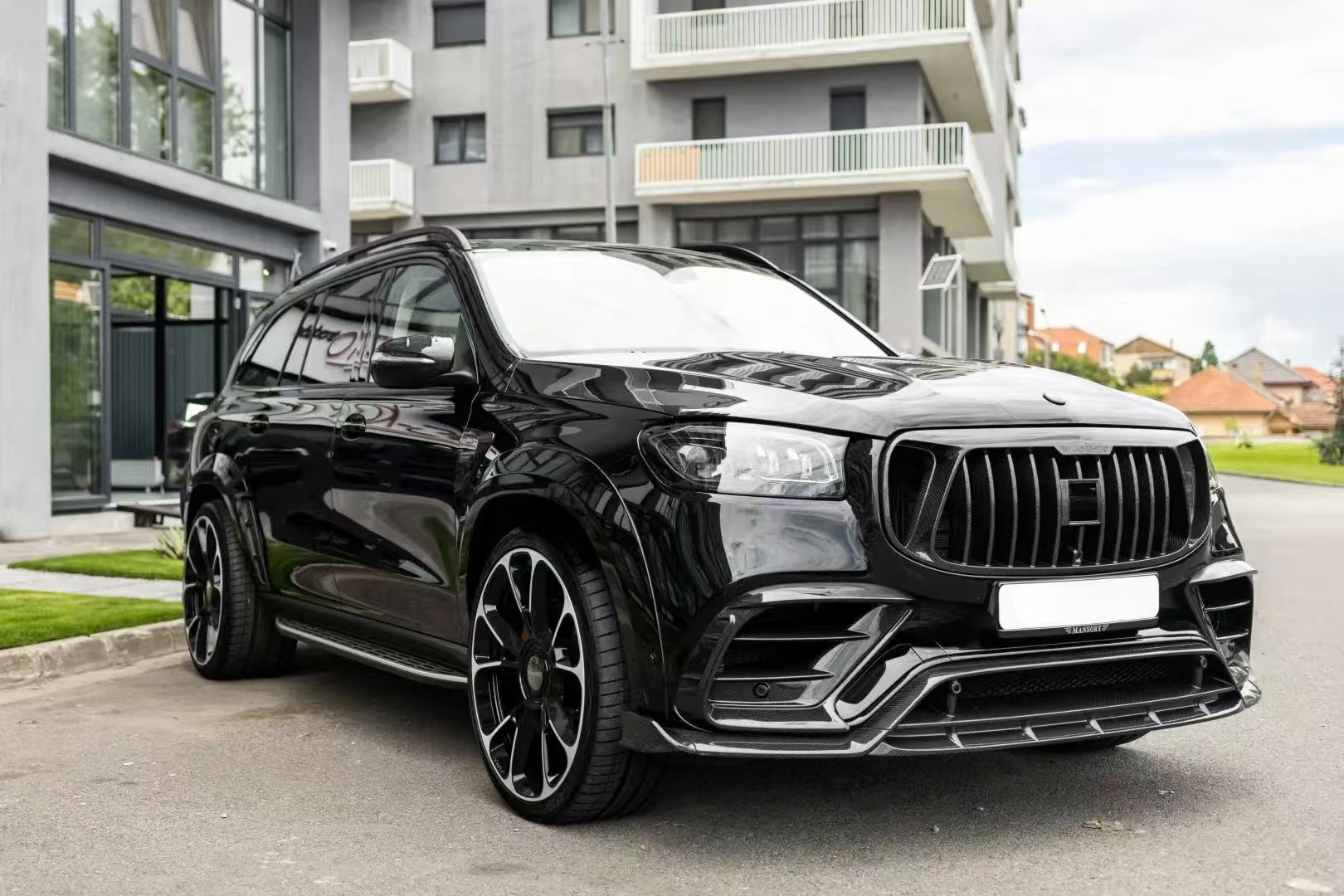 Mercedes-Benz W167 GLE Coupe Upgrade MS Body Kit Front Bumper Rear ...