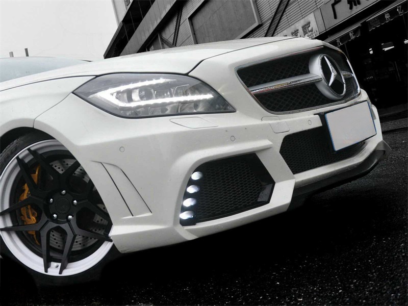 Mercedes-Benz C218 CLS VT Wide Body Kit Front Bumper Rear Bumper Side Skirt Spoiler Front Fender