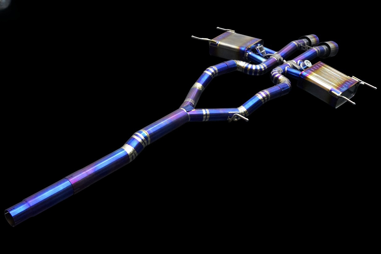 Jaguar F-type Upgrade Full Exhaust High Quality High Corrosion Resistance Extreme Light Weight High Heat Resistance Aluminum alloy exhaust System