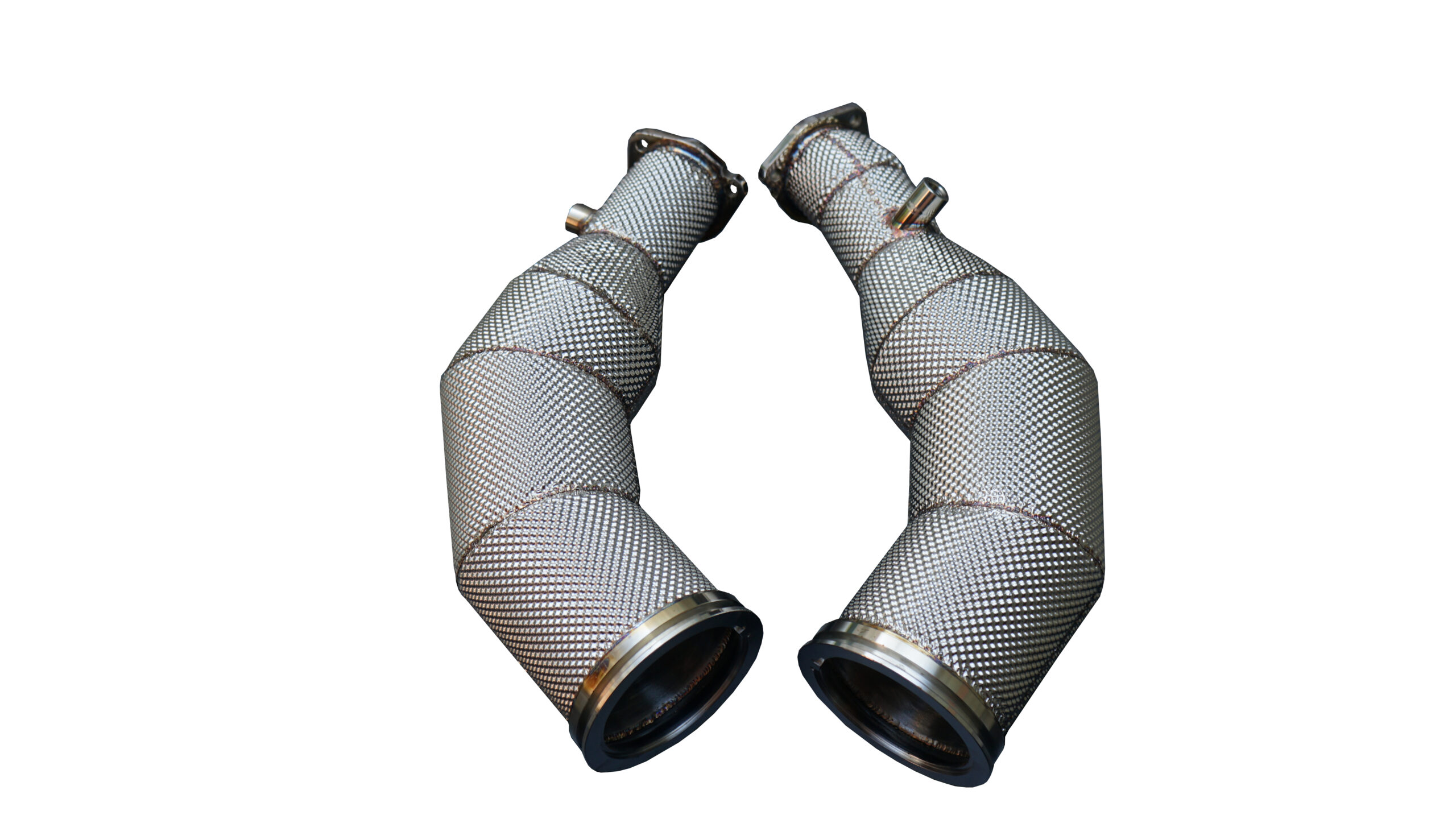 Audi A6S6RS6 A7S7RS7 Upgrade RS6RS7 Head-Pipe High Quality High Corrosion Resistance Extreme Light Weight High Heat Resistance Stainless Steel Exhaust System