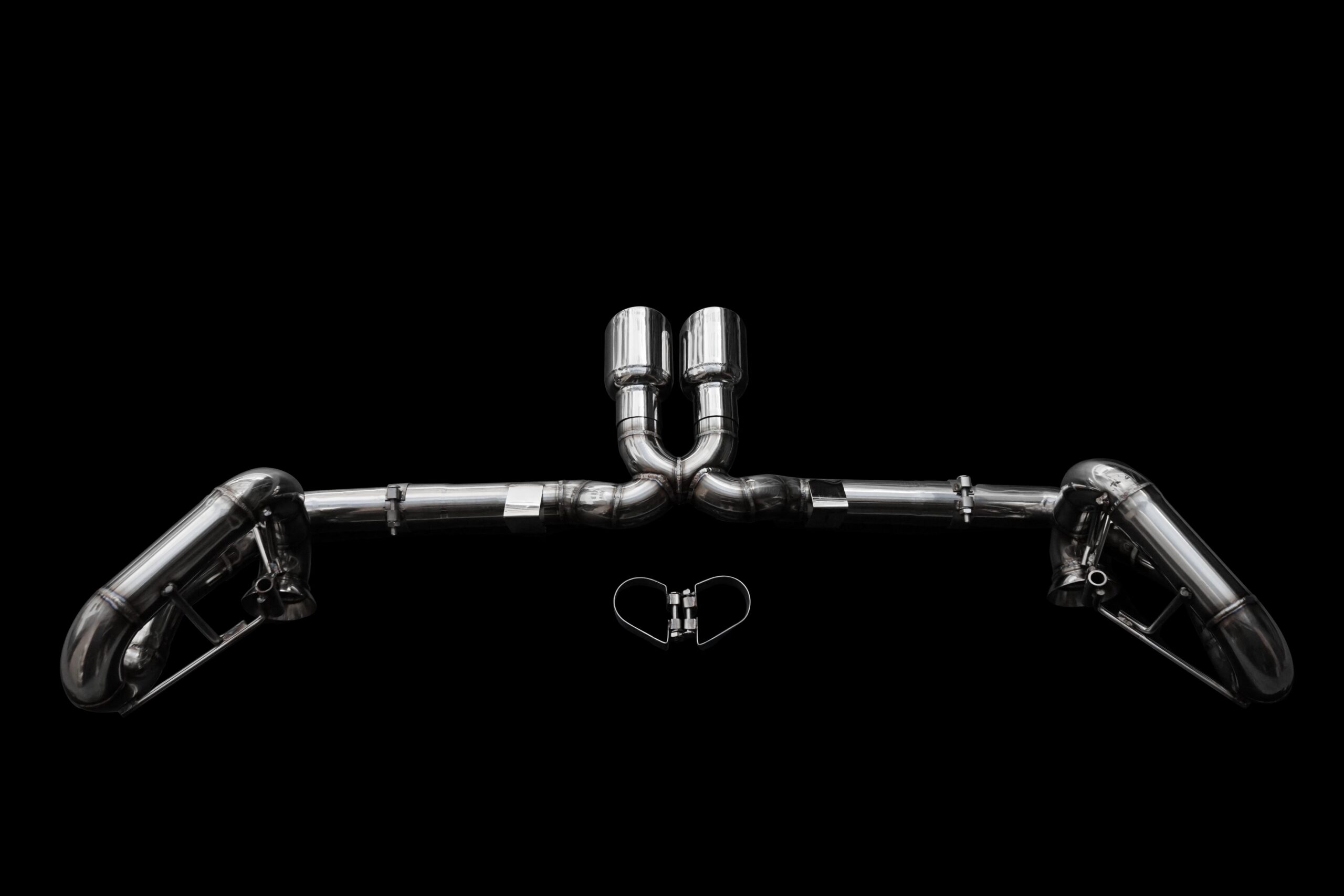 Porsche 911 GT3 Upgrade High Quality High Corrosion Resistance Extreme Light Weight High Heat Resistance Stainless Steel Exhaust System