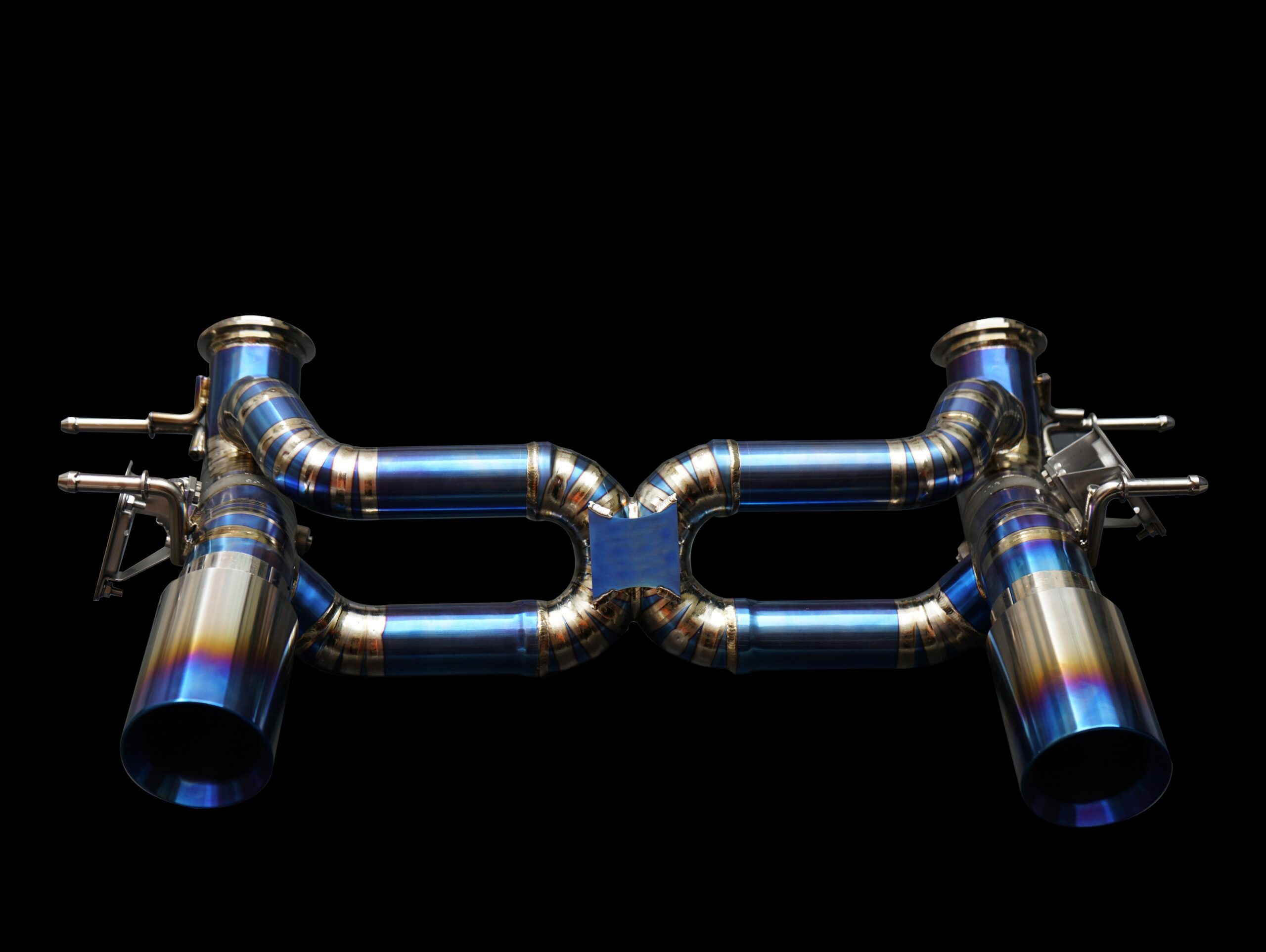Maserati MC20 Upgrade High Quality High Corrosion Resistance Extreme Light Weight High Heat Resistance Titanium Alloy Exhaust System