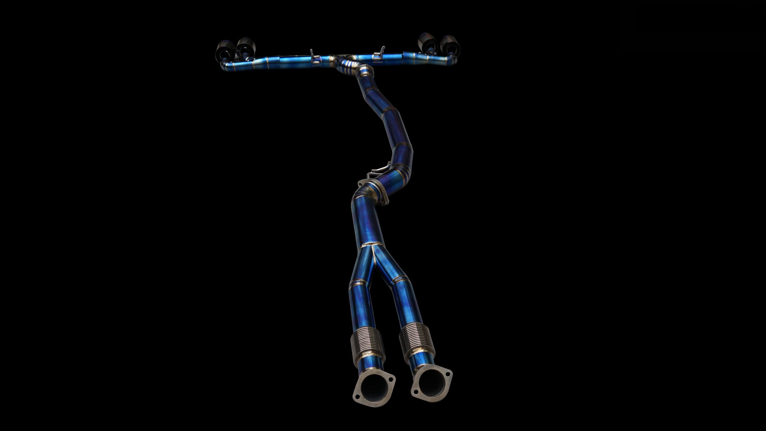 Nissan GTR R35 Upgrade Full Exhaust High Quality High Corrosion Resistance Extreme Light Weight High Heat Resistance Aluminum alloy exhaust System