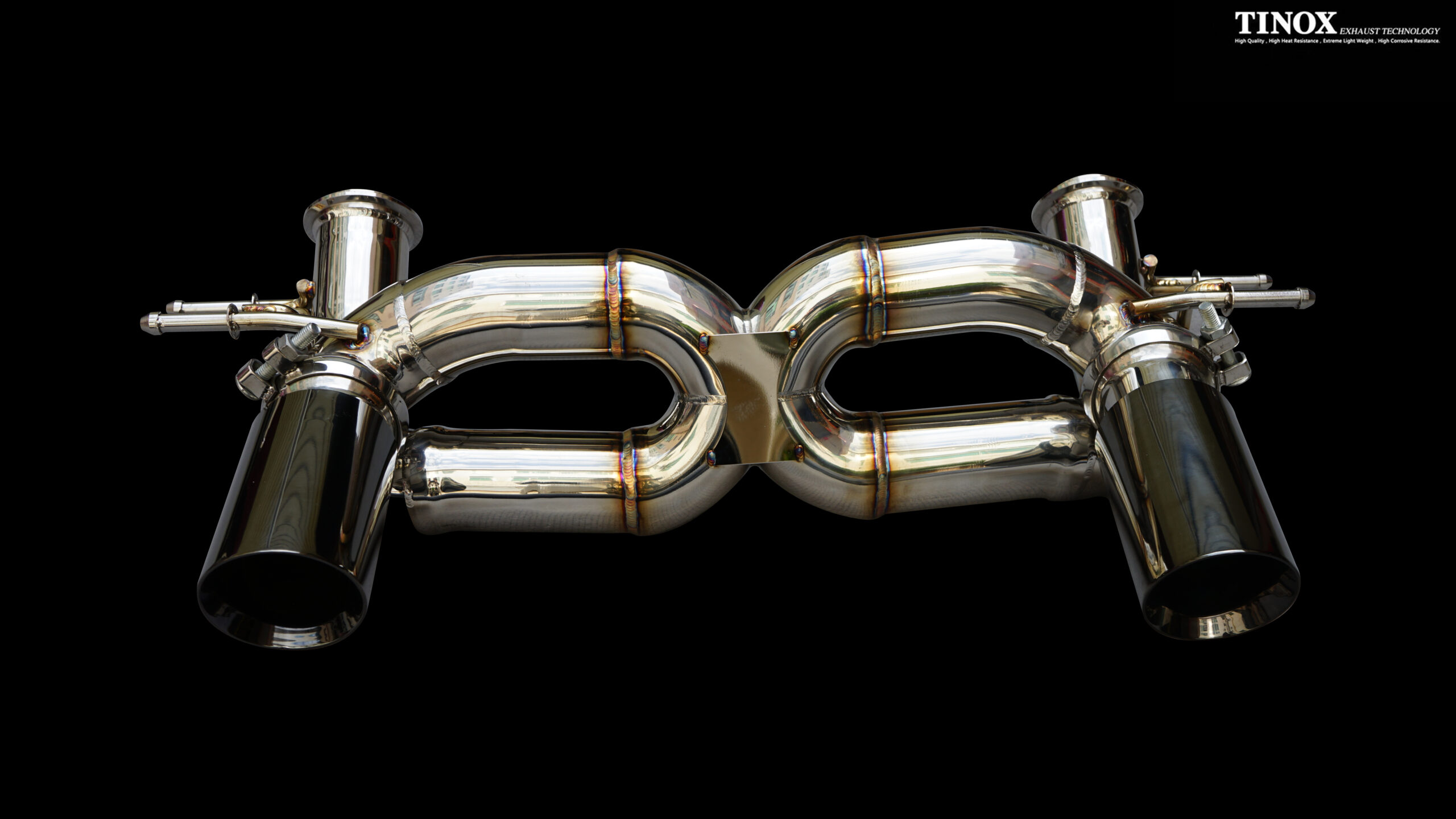 Maserati MC20 Upgrade Style 2 High Quality High Corrosion Resistance Extreme Light Weight High Heat Resistance Stainless Steel Exhaust System