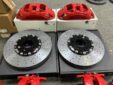 The Mercedes-Benz GL S GLE G500 G400 G350 upgrades the front six rear one with Velocette front 400 rear 370 carbon clay plates