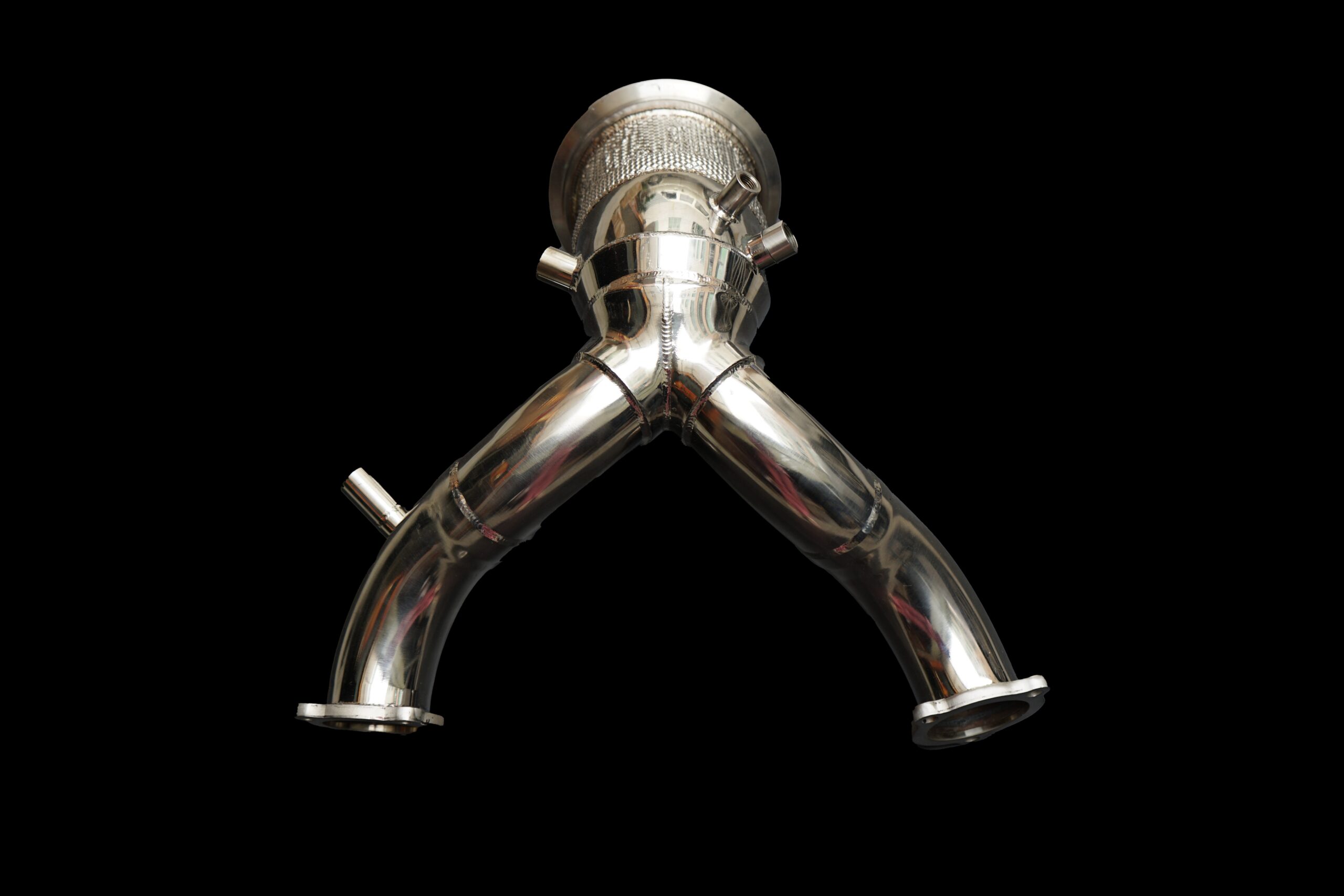 Audi B9 A4S4RS4 A5S5RS5 Upgrade Head-Pipe High Quality High Corrosion Resistance Extreme Light Weight High Heat Resistance Stainless Steel Exhaust System