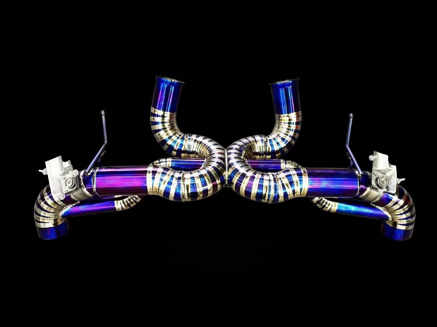 Mclaren GT Upgrade High Quality High Corrosion Resistance Extreme Light Weight High Heat Resistance Titanium Alloy Exhaust System