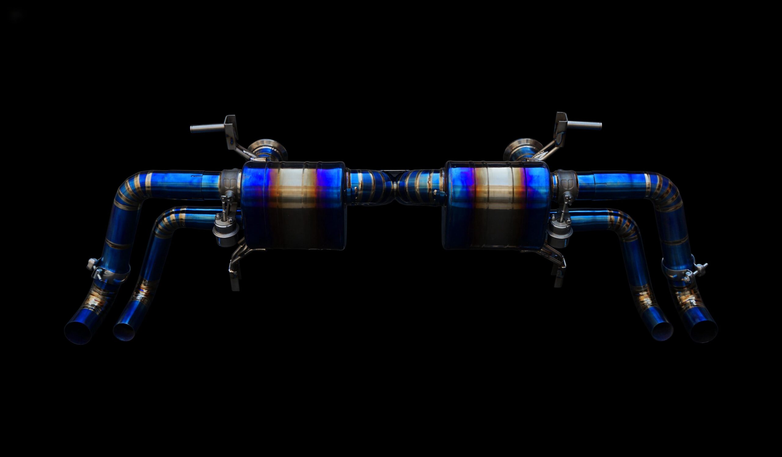 Audi R8 Upgrade Full Exhaust High Quality High Corrosion Resistance Extreme Light Weight High Heat Resistance Titanium Alloy Exhaust System