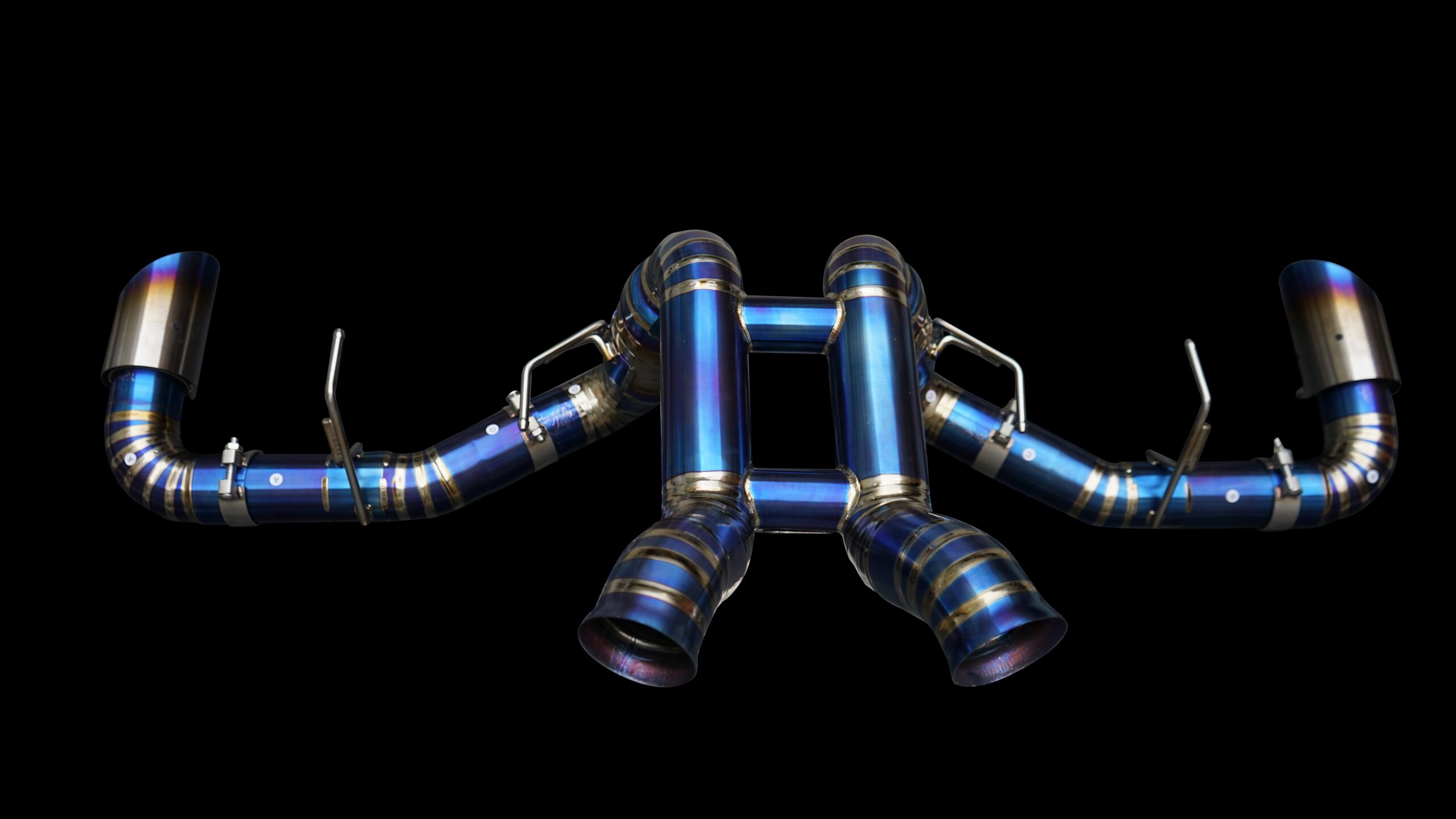 McLaren 540.570.600 Upgrade Style2 High Quality High Corrosion Resistance Extreme Light Weight High Heat Resistance Titanium Alloy Exhaust System