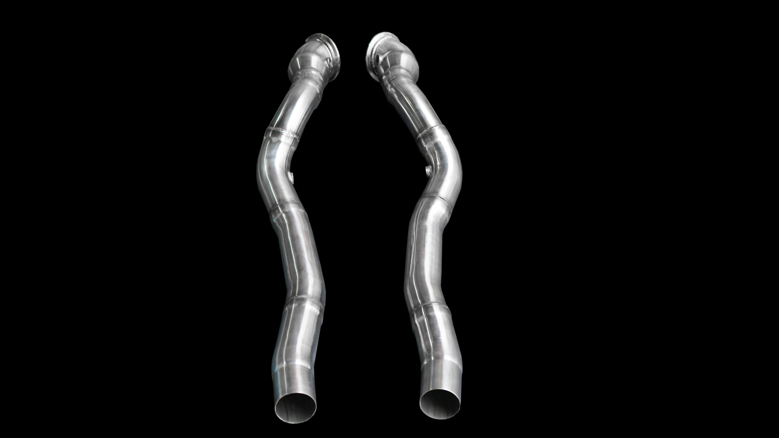 Ferrari F12 Upgrade Head Pipe High Quality High Corrosion Resistance Extreme Light Weight High Heat Resistance Stainless Steel Exhaust System
