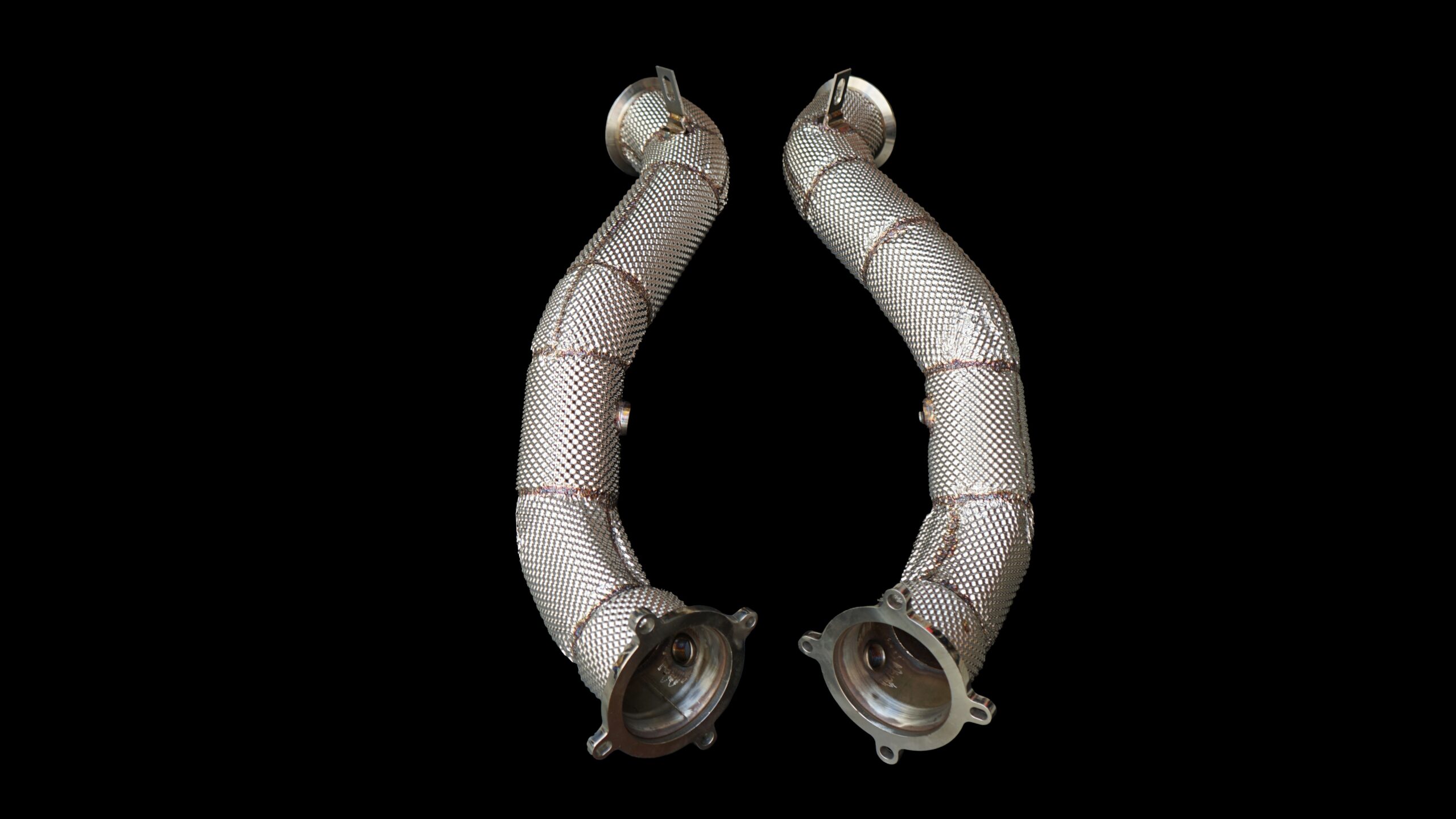 McLaren 720S Upgrade Head Pipe High Quality High Corrosion Resistance Extreme Light Weight High Heat Resistance Stainless Steel Exhaust System