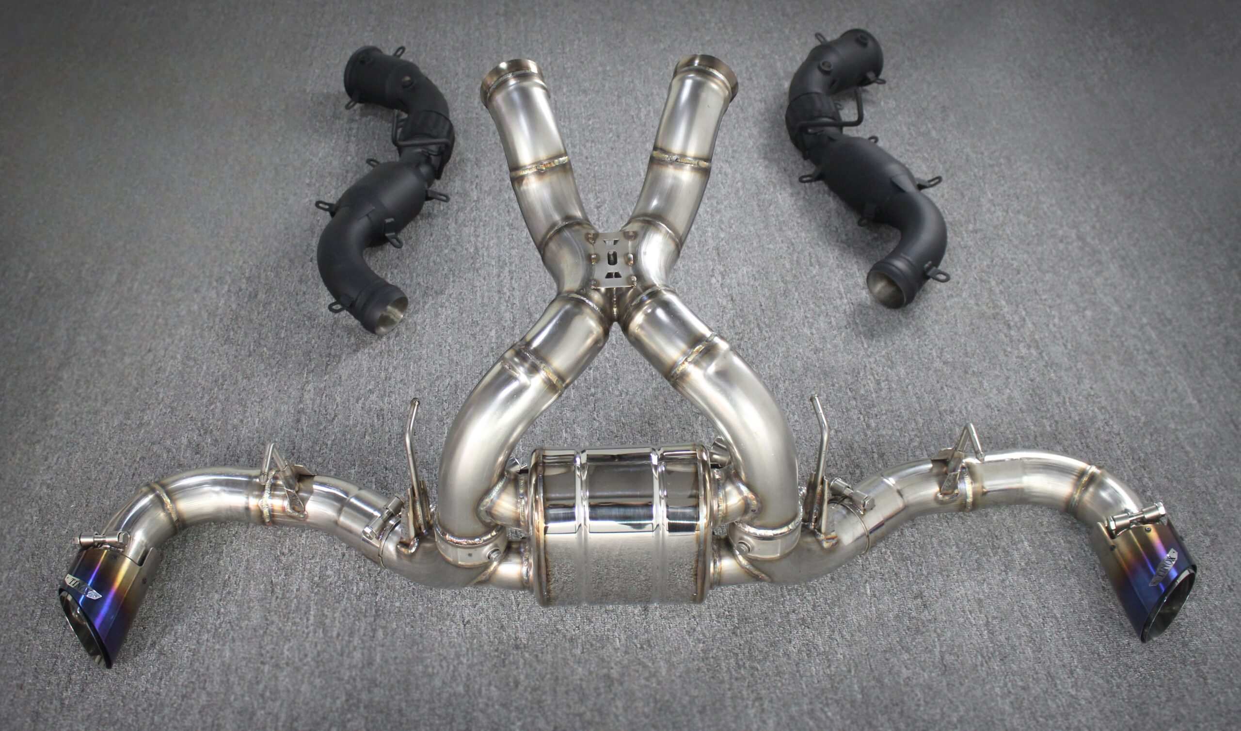 McLaren 540.570.600 Upgrade High Quality High Corrosion Resistance Extreme Light Weight High Heat Resistance Stainless Steel Exhaust System