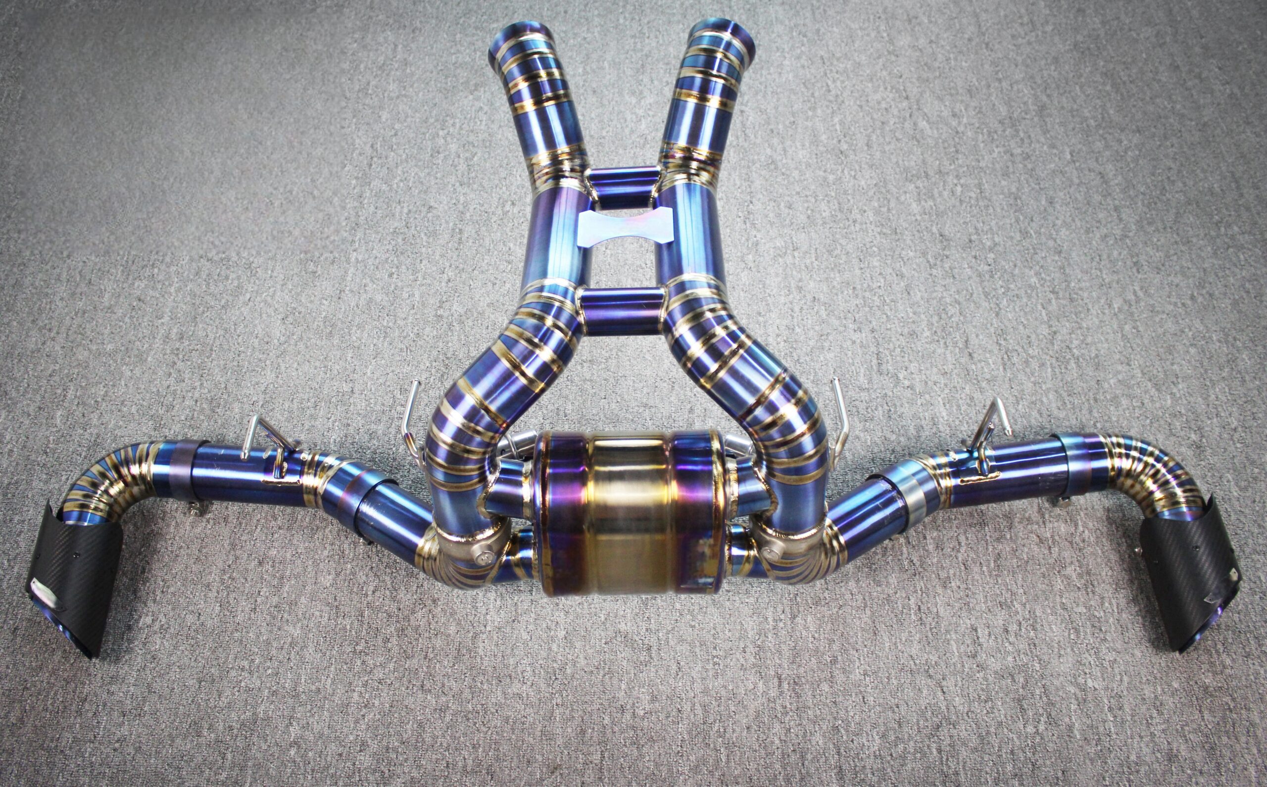 McLaren 540.570.600 Upgrade High Quality High Corrosion Resistance Extreme Light Weight High Heat Resistance Titanium Alloy Exhaust System
