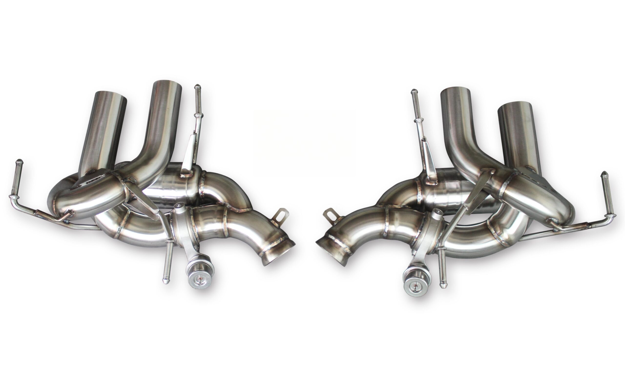 Ferrari F12 Upgrade Style 3 Full Exhaust High Quality High Corrosion Resistance Extreme Light Weight High Heat Resistance Stainless Steel Exhaust System