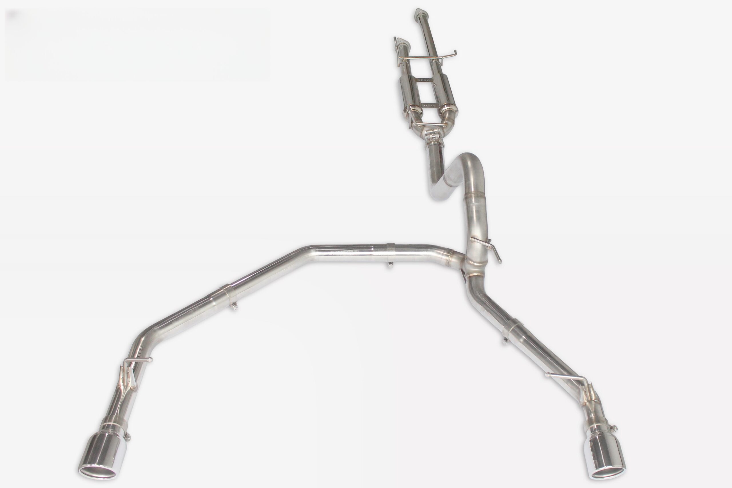 Toyouta Tundra Upgrade Full Exhaust High Quality High Corrosion Resistance Extreme Light Weight High Heat Resistance Stainless Steel Exhaust System
