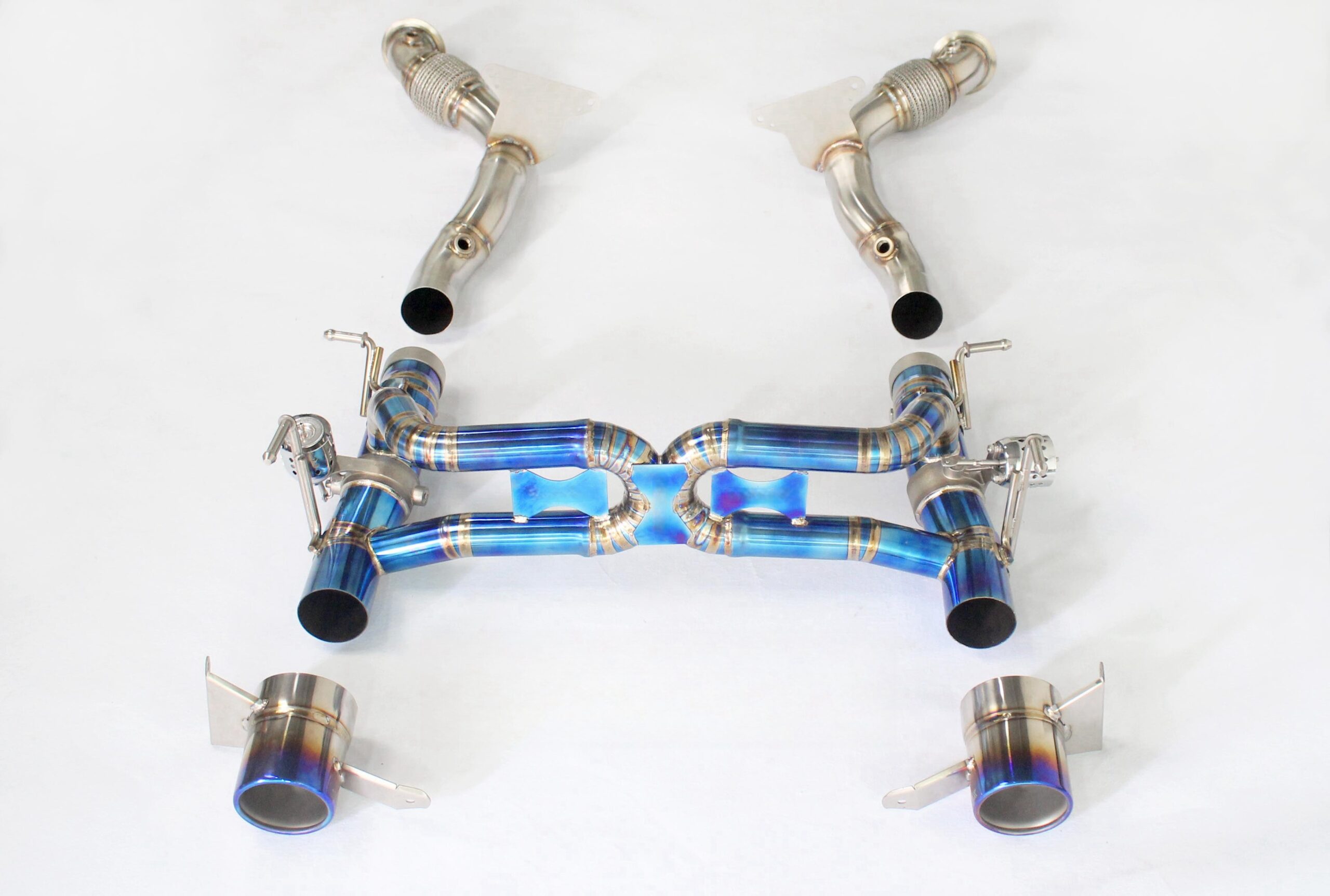 Ferrari 488 Upgrade Full Exhaust High Quality High Corrosion Resistance Extreme Light Weight High Heat Resistance Titanium Alloy Exhaust System