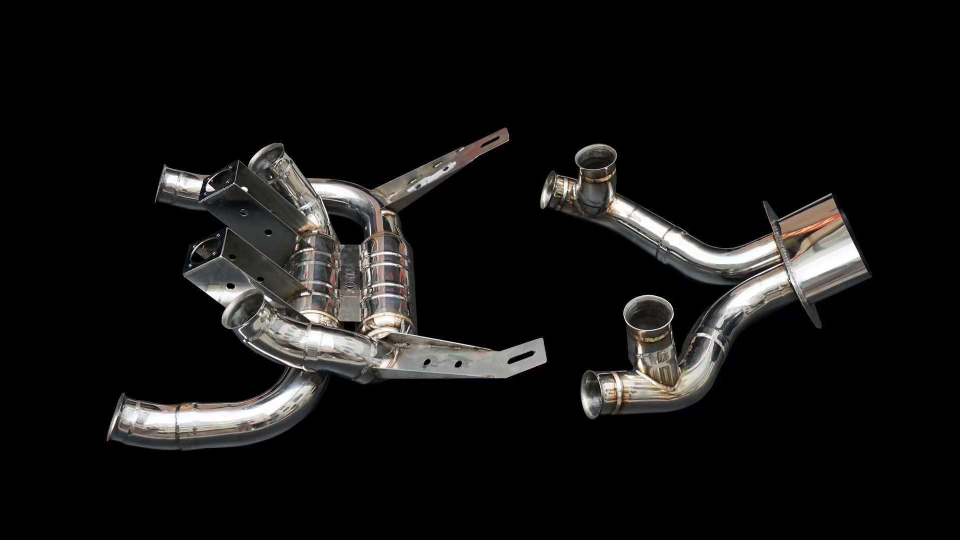 Lamborghini LP640 Performence Upgrade High Quality High Corrosion Resistance Extreme Light Weight High Heat Resistance Stainless Steel Exhaust System